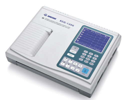 ECG-1206数字式六道心电图机