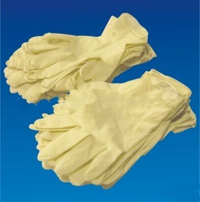 一次性乳胶手套,手术包检查手套,有粉乳胶手套