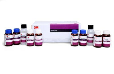 3m™ mls bev600生物荧光检测系统超高温饮料筛查套件，600次测试