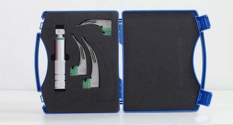 德国卡威光纤喉镜可更换 普通光纤喉镜 Macintosh叶片 可更换光纤