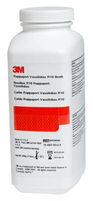 3m™ rappaport-vassilidias r10培养基 bp0288500，500 g，1件装