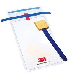 3M™ SSL10NB海绵涂抹棒，含10毫升中和缓冲液，100套/盒