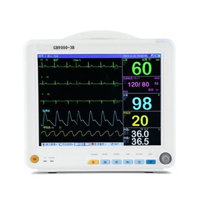病人心电监护仪gb9000-3b多参数监护仪