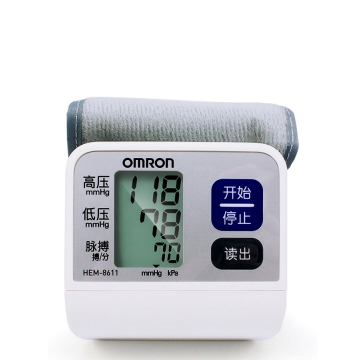 欧姆龙电子血压计hem-8611(手腕式)
