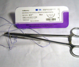 us-1002lzn非吸收性缝合线 带针nonabsorbable surgical suture