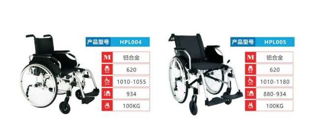 凯普威手动轮椅车hpl004